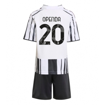 Billige Fotballdrakt Juventus Lois Openda #20 Replika Hjemmedraktsett Barn 2025-26 Kortermet (med bukser)